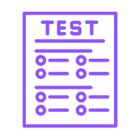 assessment card no label